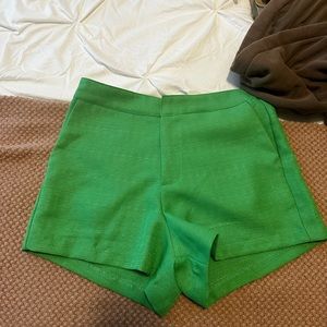 Green Glam Shorts